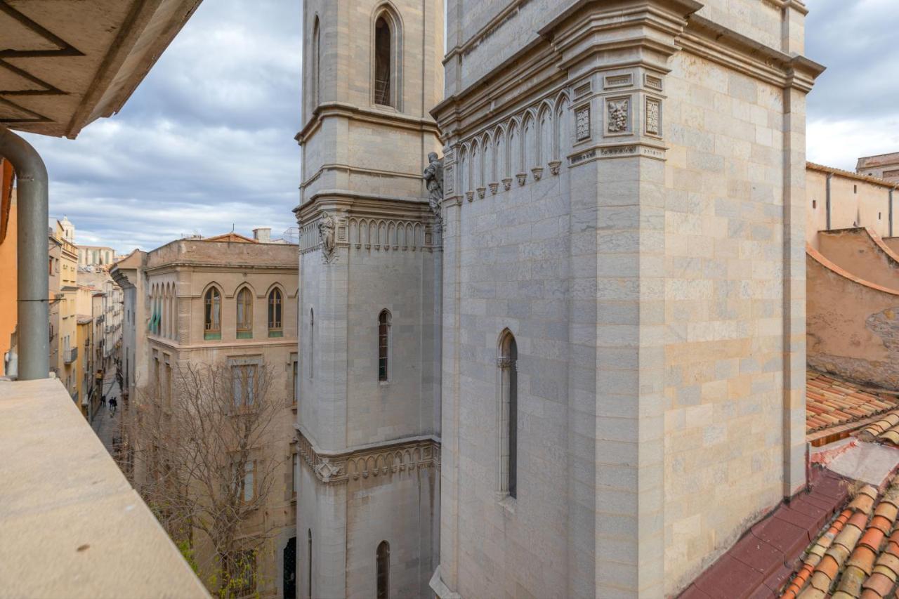 Flateli Placa Catalunya 10 Girona Zewnętrze zdjęcie